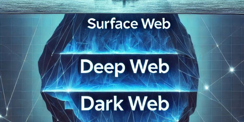 deep web, dark web, surface web